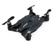 Remote Control Automatic Folding Aircraft WiFi Map Transmission 2 Million HD Camera Fixed High Altitude Model-Black