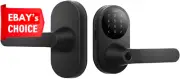 Fingerprint Keyless Entry Smart Lock U300 with NFC Bluetooth Anti-Peep PIN Black