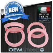 4 Hub Centric Ring Rings Hubcentric Polycarbonate 60.1 To 74.1 Hubring Plastic