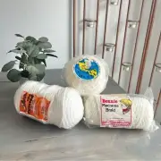 Vtg Macrame Cord Bundle Cobra 6mm Twisted Cord Macra World Bonnie Macrame Braid