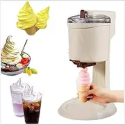 Fully Automatic Mini Fruit Soft Serve Ice Cream Machine,Soft Serve Ice Cream Machine,Healthy, Simple One Push Operation, for Home DIY Kitchen