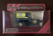 Matchbox Models Of Yesteryear Y-5 1927 Talbot Van "Dunlop Tyres” 1984. NIB