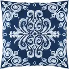 DIY Needlepoint/Tapestry Pillow Kit "Tehran" 16x16 in / 40x40 cm