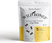 Back to Basics Wild Bones Grain Free High-Protein Chicken Dog Treats 225 g