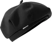 [SHERCHPRY] Beret Hat Polyester Hat Beret Women Women Beret for Party Black