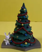 rudolph red nosed reindeer may all your christmas wishes come true tree bunn