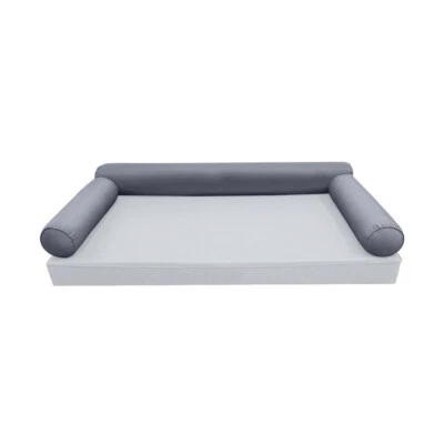 |COVER ONLY| STYLE 6 Twin Bolster Pillow Daybed Porch Swing Pipe Trim AD001