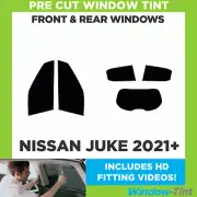 For Nissan Juke 2021+ Full Pre Cut Window Tint Kit Front & Rear Car Tinting Film