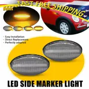 For MINI Cooper R50 R52 R53 ?63137166013 Dynamic Amber LED Side Marker Lights (for: Mini)