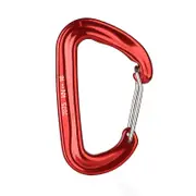 16KN Aluminum Carabiner Climbing Keychain Outdoor Snap Clip Lock Buckle RED COLOR
