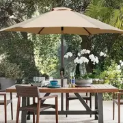 Rib Polyester Sunshade Cloth Outdoor Umbrella Canopy Cover Rainproof UV