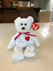 Valentino Ty Beanie Baby Brown Nose 1993/94 with Multiple Rare Errors