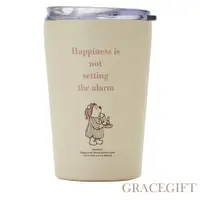 在飛比找蝦皮商城優惠-【Grace Gift】迪士尼小熊維尼款幸福不設限不鏽鋼保溫