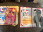 2000 MCDONALDS Ty Teenie Beanie Babies, Millenium Bear and "The End" Bear