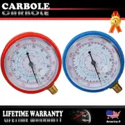 2X Air Conditioner Pressure Gauge Refrigerant High & Low Kit Manifold Gauge Set