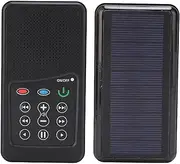 Portable Scripture Player, Solar Powered Portable Electronic Sound Scripture Reader, 8G Capacity, with Earphone, Lanyard, Charging Cable (German, World English, English Winfred Henson)