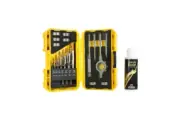 Alpha SM23DTDTP-B | TUFFBOX Drill, Tap and Die Set M3-M12 Includes 120ml Lubricant | 23 Pieces