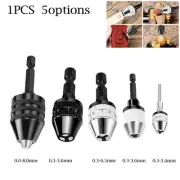 6.35mm Keyless Drill Bit Chuck Quick Change Adapter Hex Shank High Quality