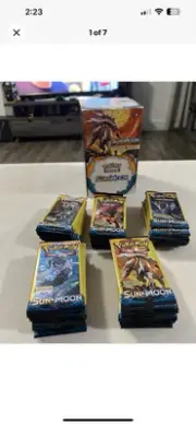 Pokemon Sun and Moon Base Set 3 Card Mini Booster X 96 Packs