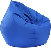 Generic Sofa Cover Durable Oxford Fabric Waterproof and Moisture-Proof Protection High Resilience Cloth Bean Bag Chair Cover, Blue