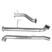 Hulk 4X4 Exhaust Kit to suit Holden Colorado Rg 4X4 2.8L Dpf Back 07/16-2020 *No Muffler* - HU4913NM