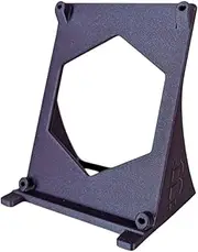 Simpleton NerdQaxe+ Stand | 3D Printed Crypto Mining Stand | Bitcoin ASIC Miner Holder for NerdQaxe+ | Sturdy & Space-Saving (Galaxy Purple)