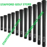 The Grip Master The Kidd Leather Golf Grips Black Standard/Midsize Core .600"