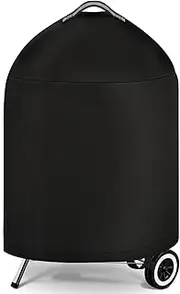 COZY CORE Grill Cover for Weber Barbecue with Handle, Kettle BBQ Cover for Weber 70 CM, Heavy Duty & Waterproof PU Covers for Touch Charcoal Grill, Original Kettle Grill