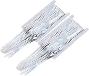 HOMOCONO 2pcs Fringe Backdrop Curtains Material Birthday Party Decorations Photo Props for Doorways Windows Ceilings Tinsel Streamers for Festive Atmosphere