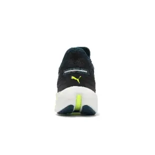 Puma 慢跑鞋 Conduct Pro 男鞋 黑 綠 網布 透氣 緩衝 襪套式 運動鞋 37943801