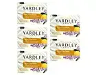 Yardley London Moisturizing Soap Lemon Verbena 2 x 4oz Bars - Pack of 5