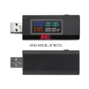 6 In 1 USB Tester Current Voltage Meter Power Voltmeter Ammeter Capacity Tester