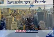 Ravensburger 167081 View Over New York 2000 Piece Jigsaw Puzzle Damaged