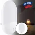 Plug in Energy Saving Sensor Dawn Kids Light Automatic Dusk LED Night Light Room