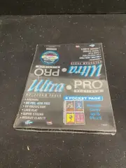 JA3984 100 ULTRA PRO PLATINUM 4-POCKET Pages Sheets Protectors 1 Box Sealed