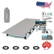 Ultralight Portable Camping Cot - Easy 60-Second Tool-Free Setup, 330lb Capacity