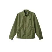 Brixton "Utopia Vintage" Nylon Jacket (Olive Surplus) Zip Up Jacket