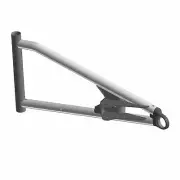 Polaris A-Arm Weld, Front, Upper, Right, Cloud Silver