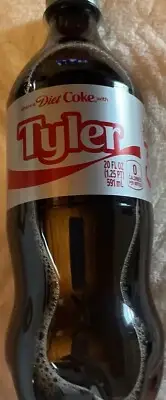 Share A Diet Coke Tyler 2025 Personalized Name Gift Coca Cola Bottle 20oz —