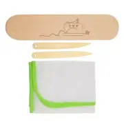 Tailors Clapper with Wooden Point Turner Ironing Pressing Tools for Seam Iron