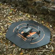 Double-sided Folding Drone Apron with Ground Spikes - Universal Hexagonal Design