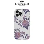 【COACH】IPHONE 15 PRO MAX 手機殼 牡丹