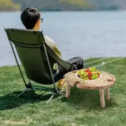 Portable Picnic Table Folding Glass Rack Table for Fishing Camping