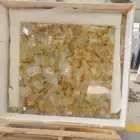 Natural Quartz Stone Coffee Table Slab, Center Living Room Square Slab Top Decor