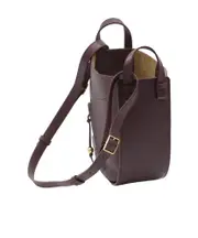 Loewe Hammock Slice Bag One size dark burgundy