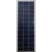 Enerdrive 120W Slim Poly Solar Panel Black