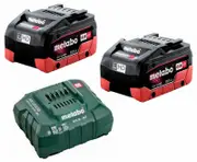Metabo 80LIHDKIT - 18V Starter Pack - 2 x 8.0Ah Batteries + Fast Charger