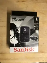 SanDisk Sansa holds 2000 Songs Clip Jam 8GB MP3 Player with FM Radio