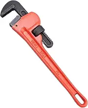 Pipe Wrench 14" Stilsons Type Plumbing Wrench Heavy Duty Adjustable Shifting Monkey Spanner Tool for DIY Repairing and Plumbing (Maximum Clamping: 68mm)