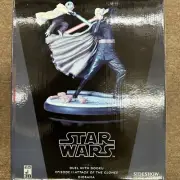 Sideshow Star Wars Yoda vs Count Dooku 1/9 Figure Statue Used w/Box Japan